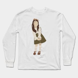 Abstract vector kids and baby Illustration Long Sleeve T-Shirt